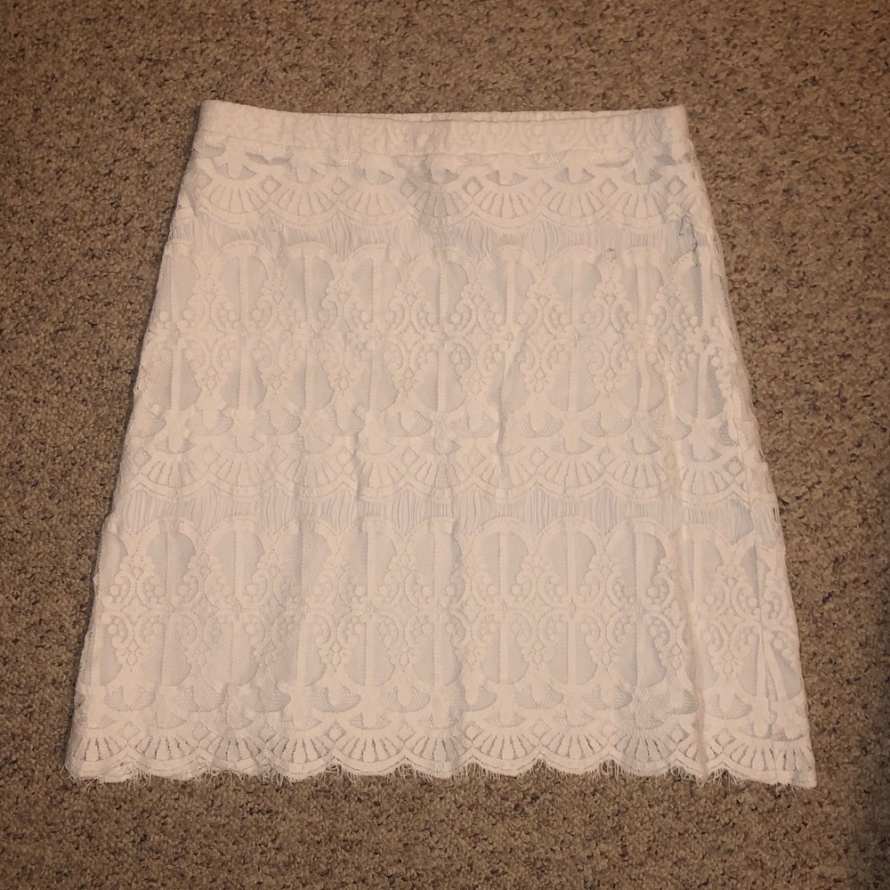 Sophie Max lace skirt